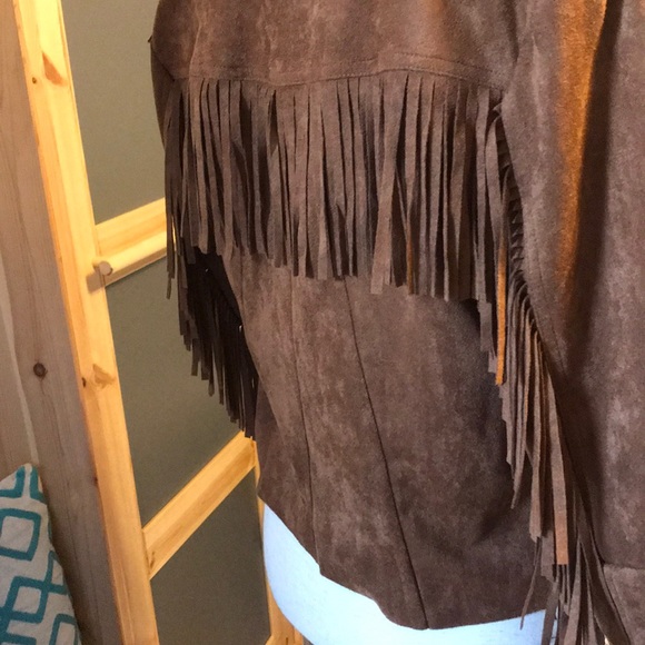 Faux Fringe Jacket - Picture 5 of 7